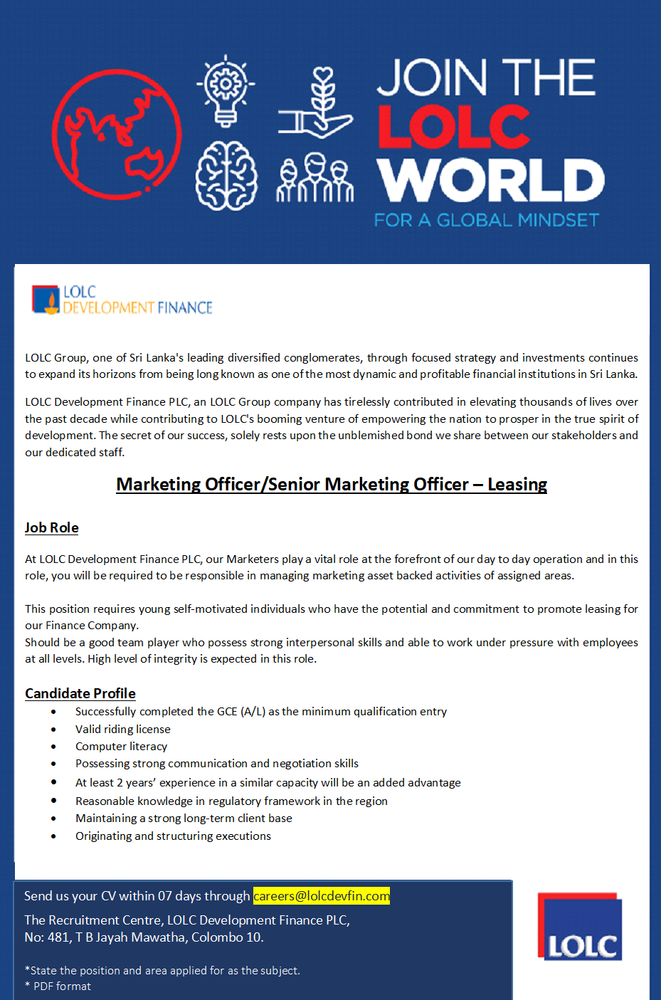 You are currently viewing Marketing Officer – AB