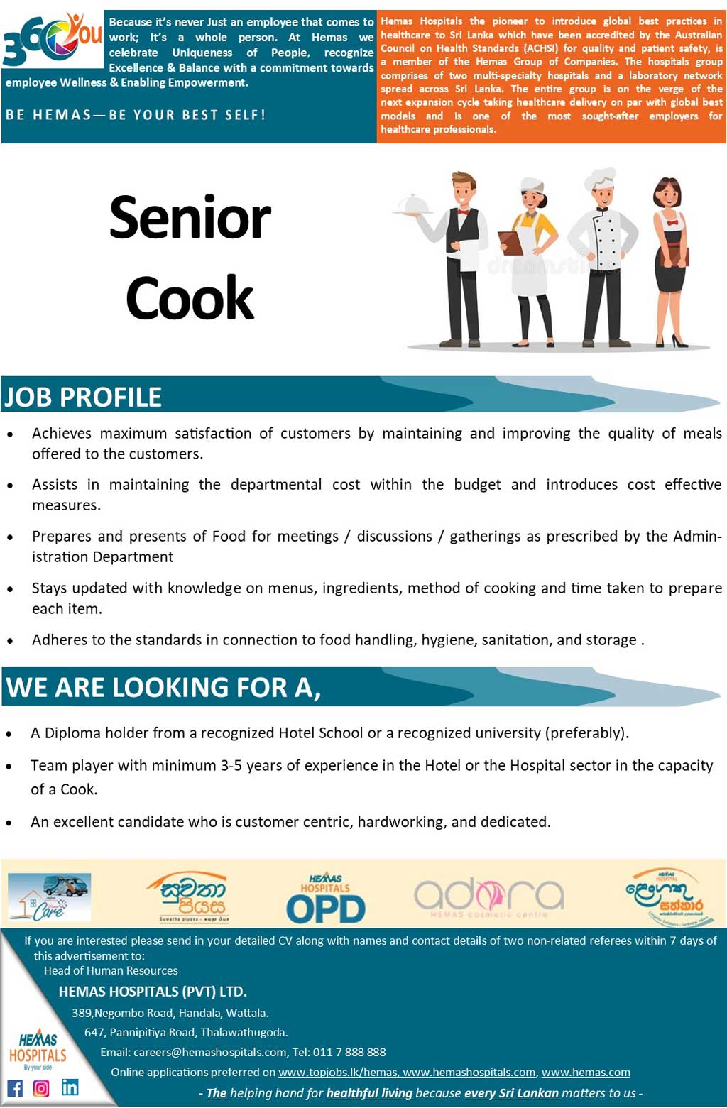 You are currently viewing Senior Cook