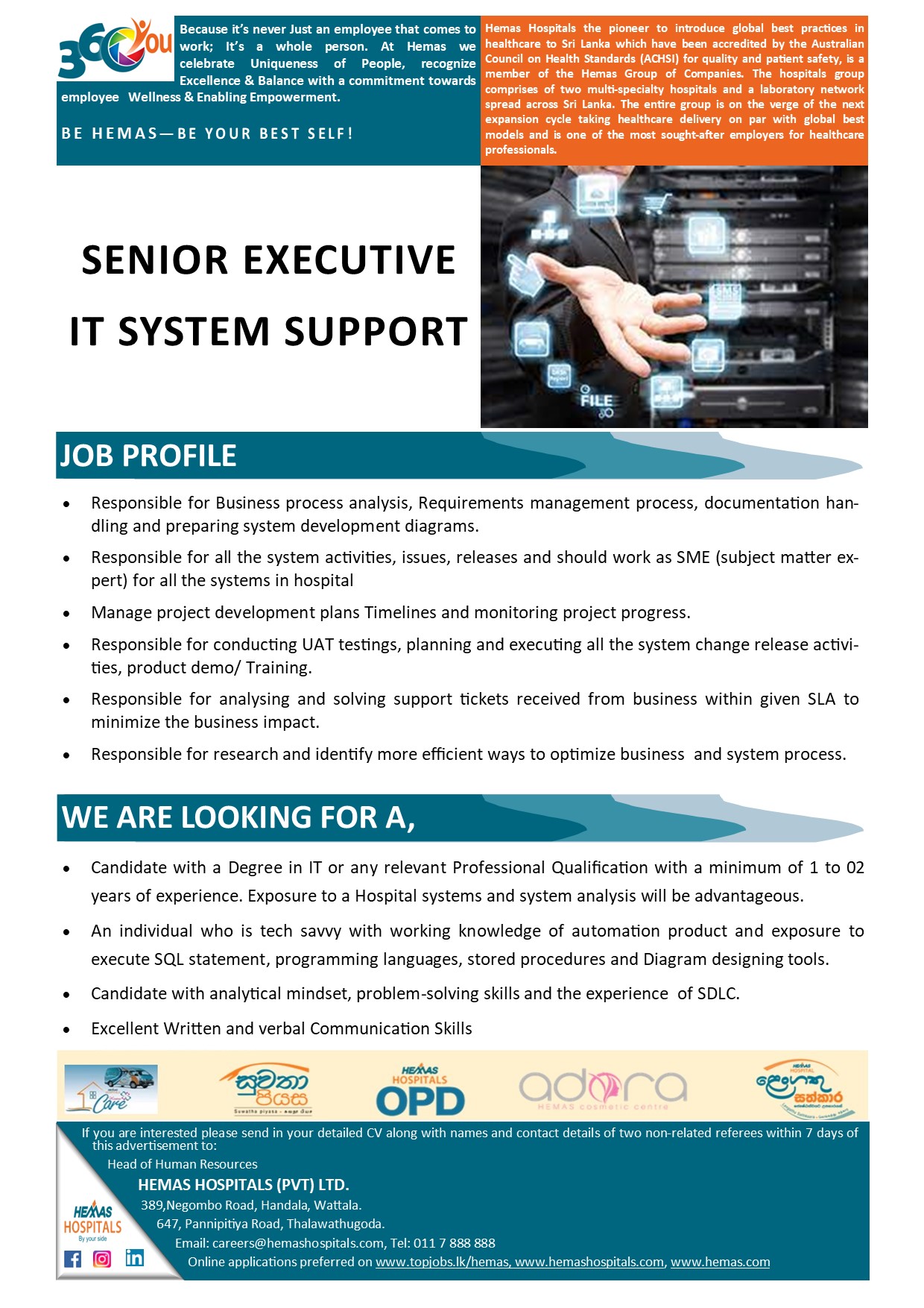 You are currently viewing Senior Executive IT Systems Support