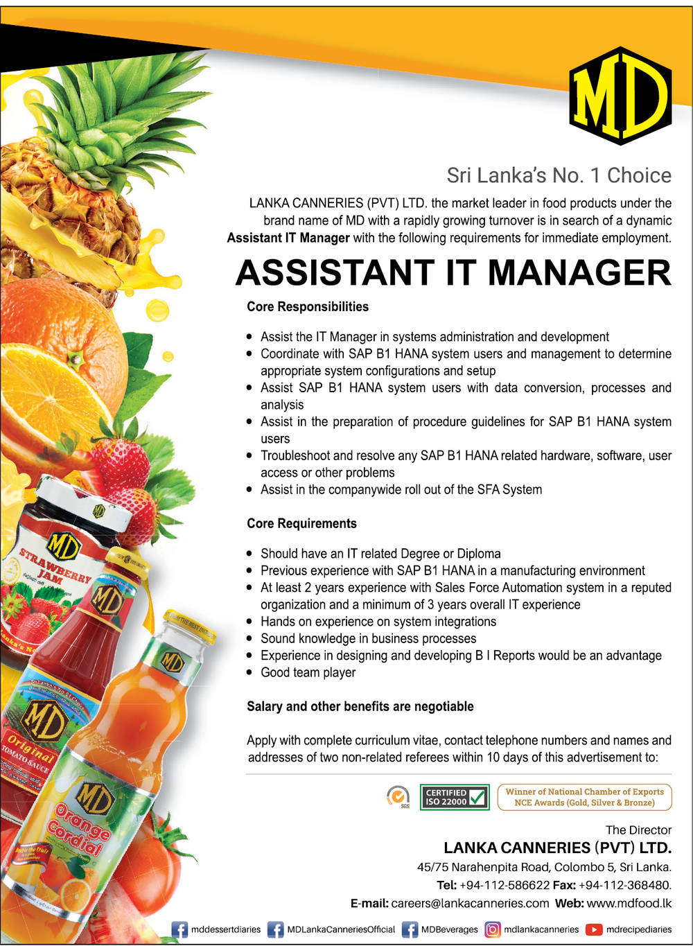Assistant IT Manager