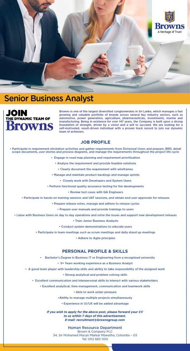 You are currently viewing Senior Business Analyst