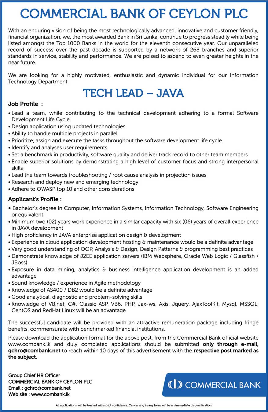You are currently viewing Tech Lead-Java