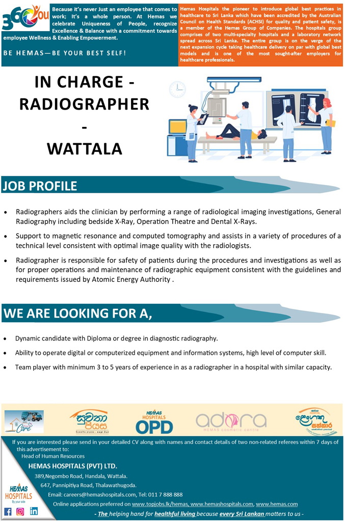 You are currently viewing In Charge Radiographer