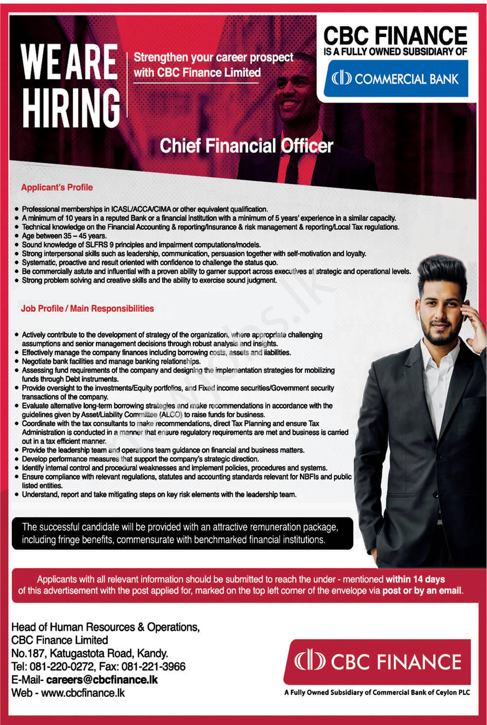 You are currently viewing Chief Financial Officer