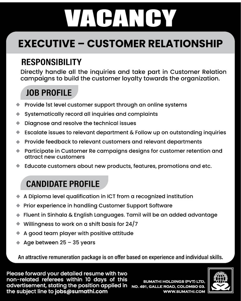 You are currently viewing Executive – Customer Relationship