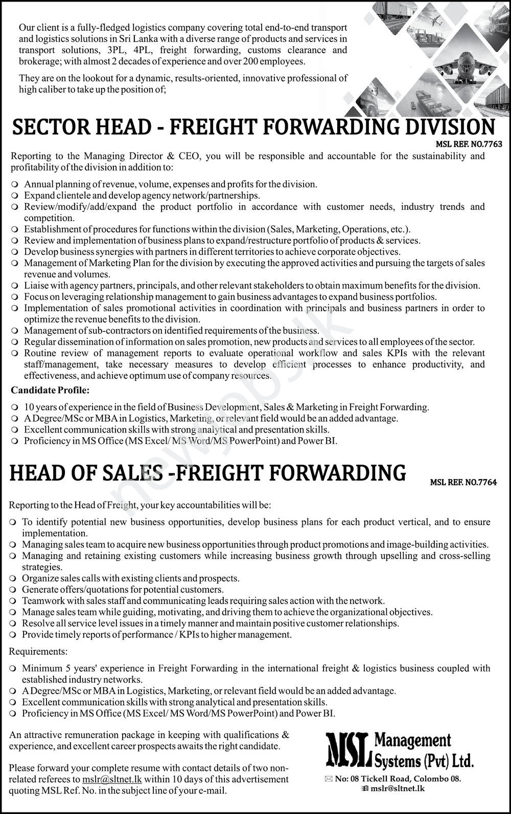 You are currently viewing Sector Head / Head of Sales