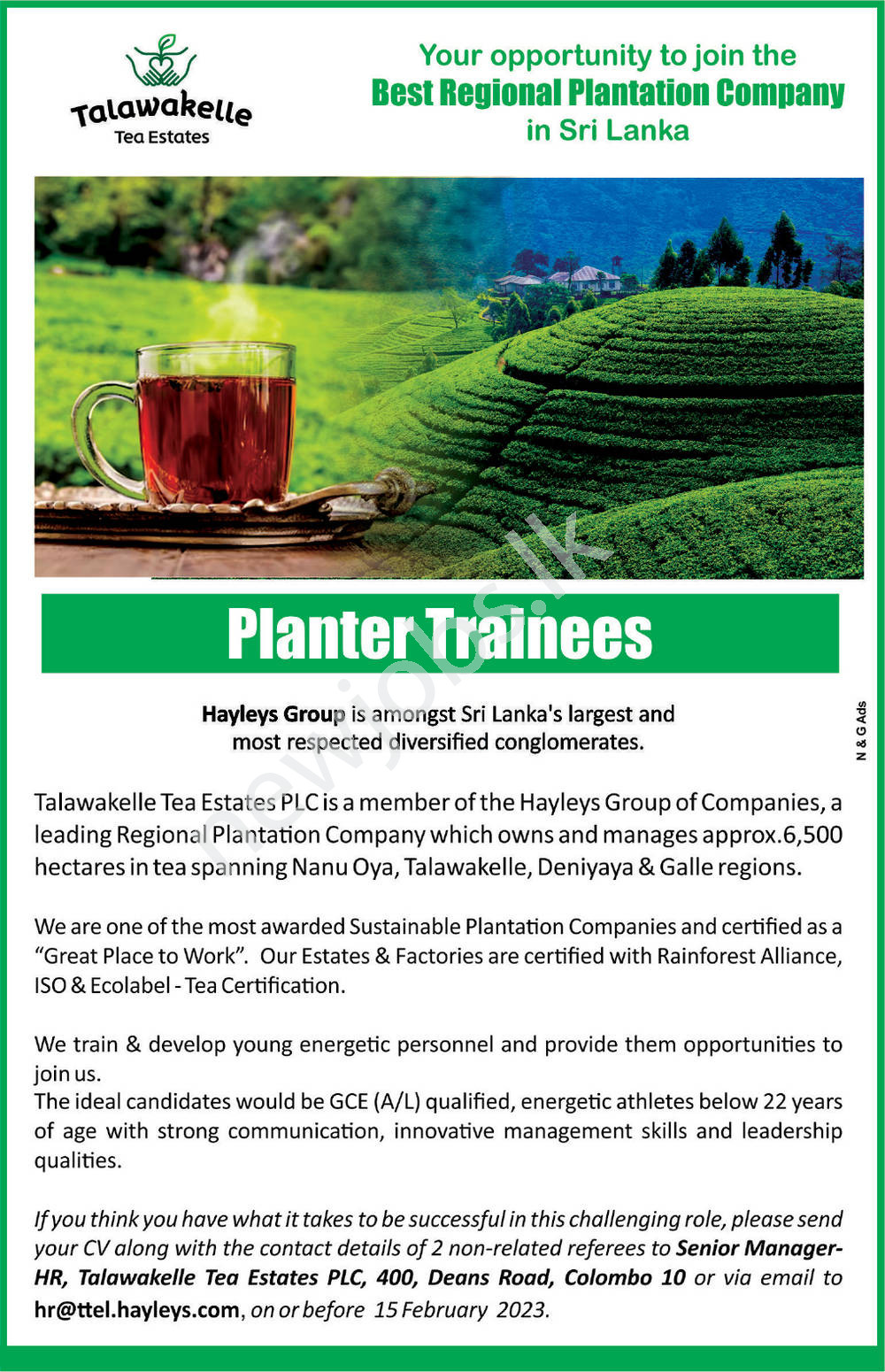 You are currently viewing Planter Trainees