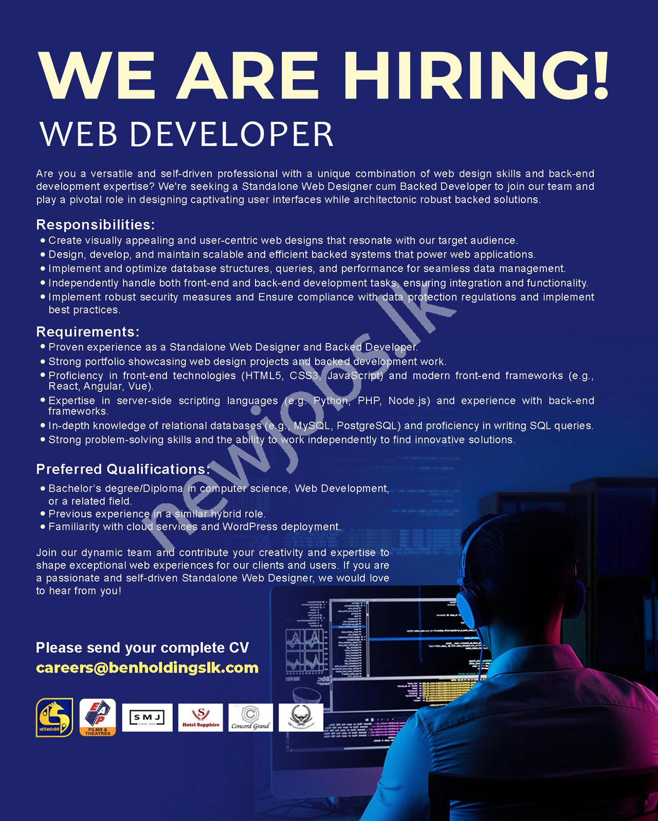 You are currently viewing Web Developer