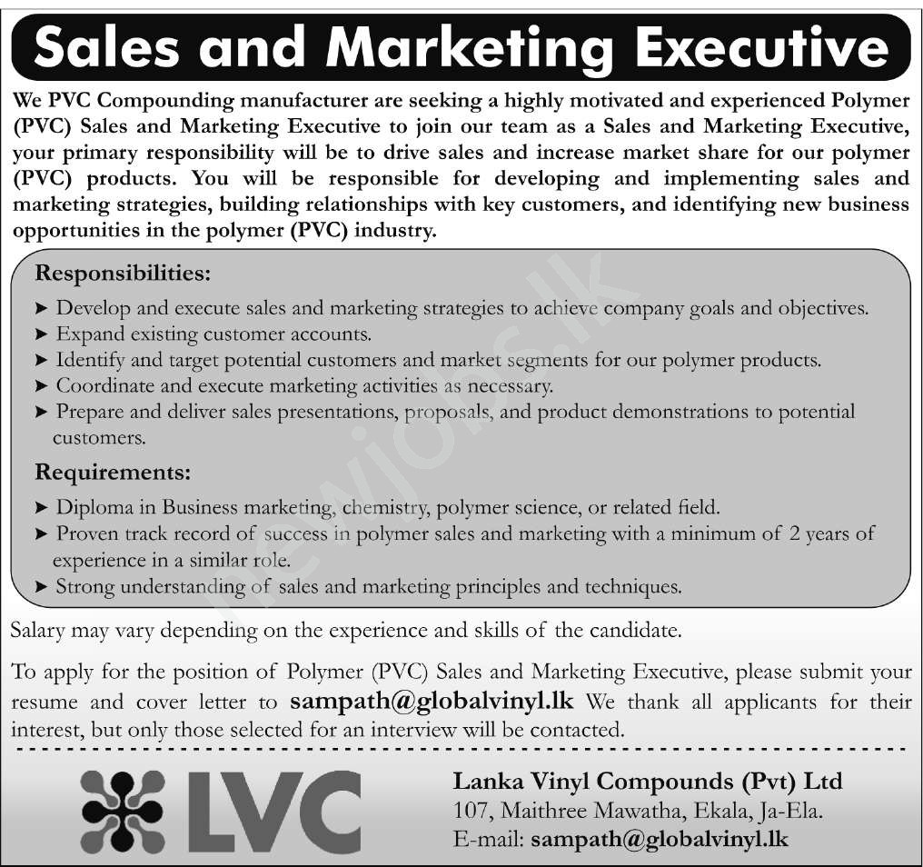 You are currently viewing Sales And Marketing Executive