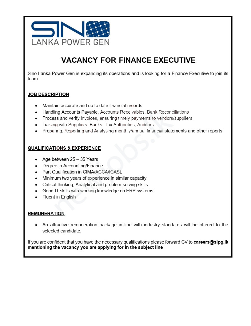 You are currently viewing Finance Executive