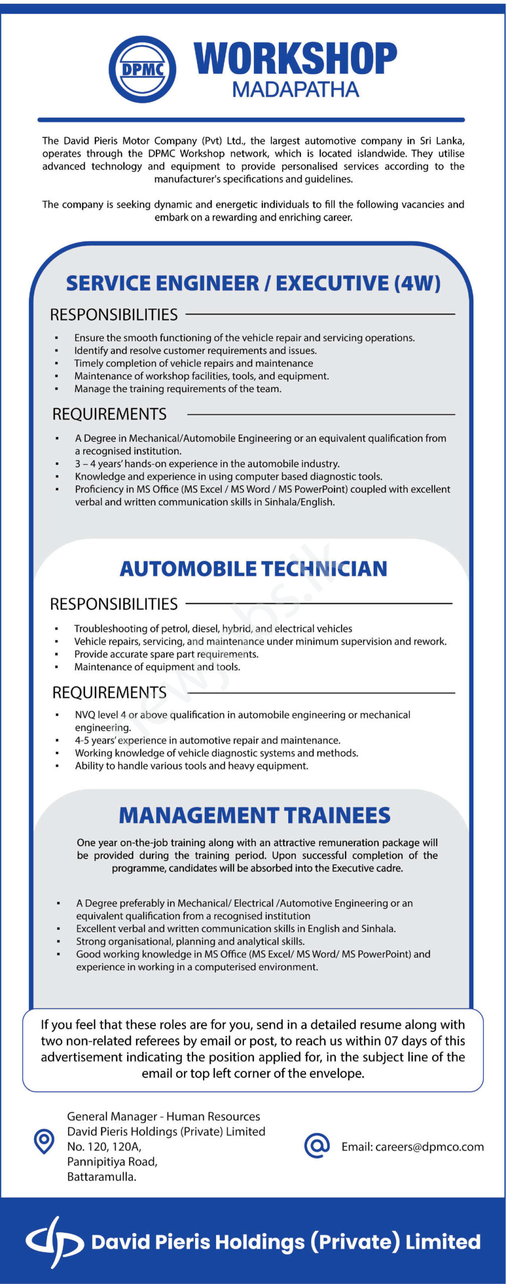 You are currently viewing Automobile Technician