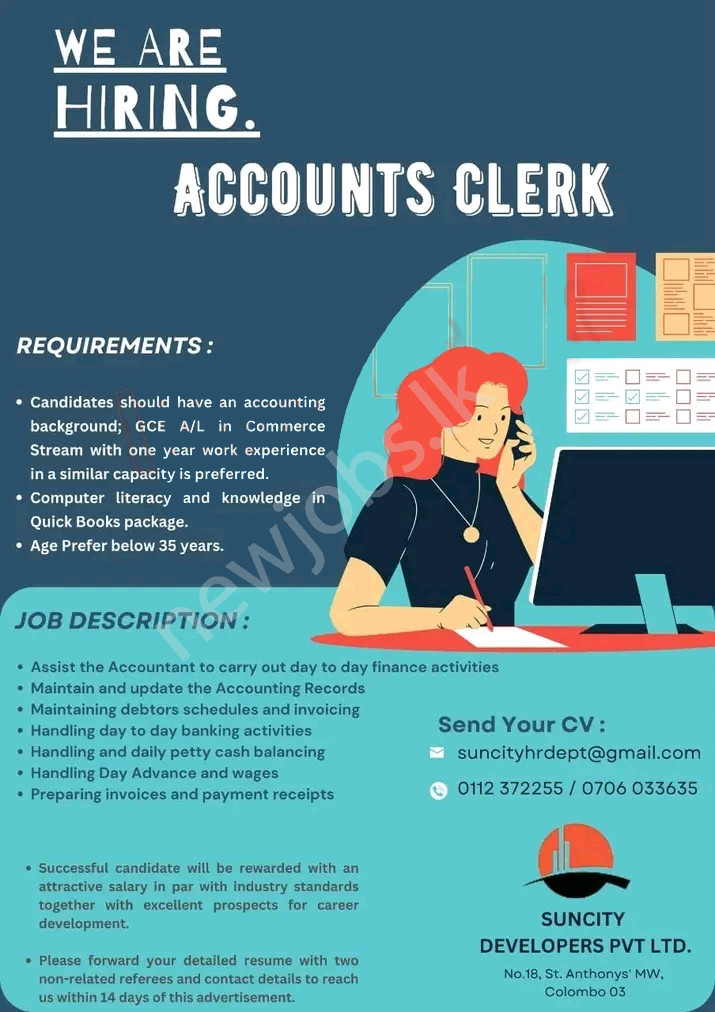 You are currently viewing Accounts Clerk