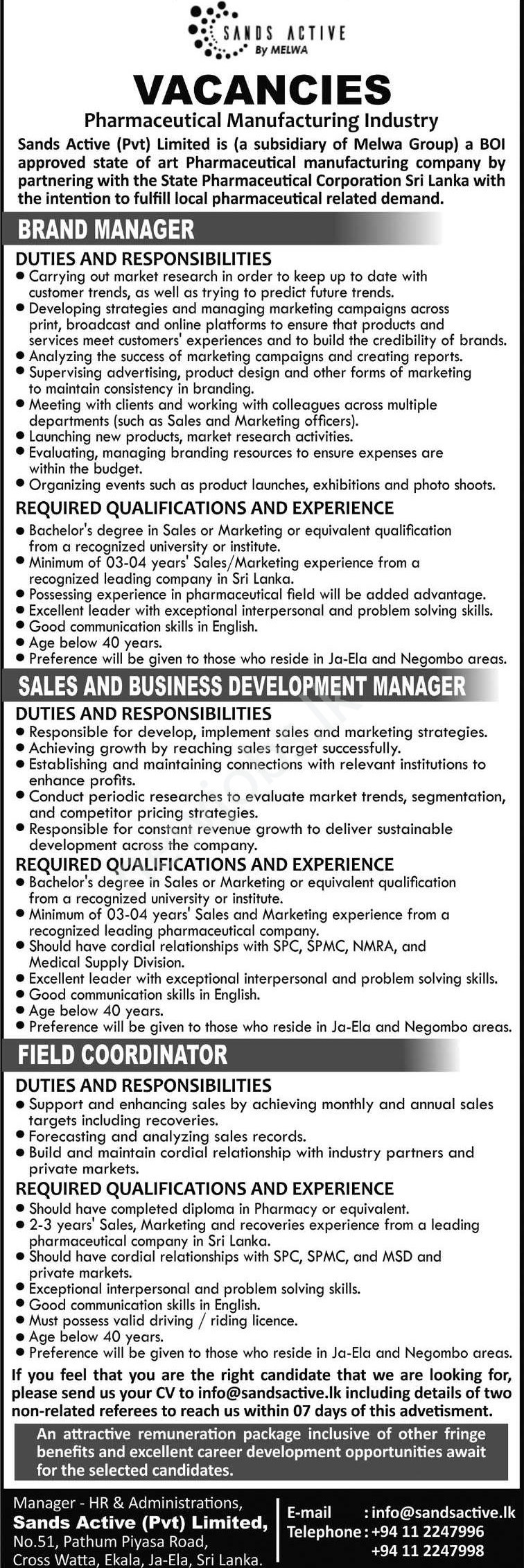 You are currently viewing Sales & Business Development Manager