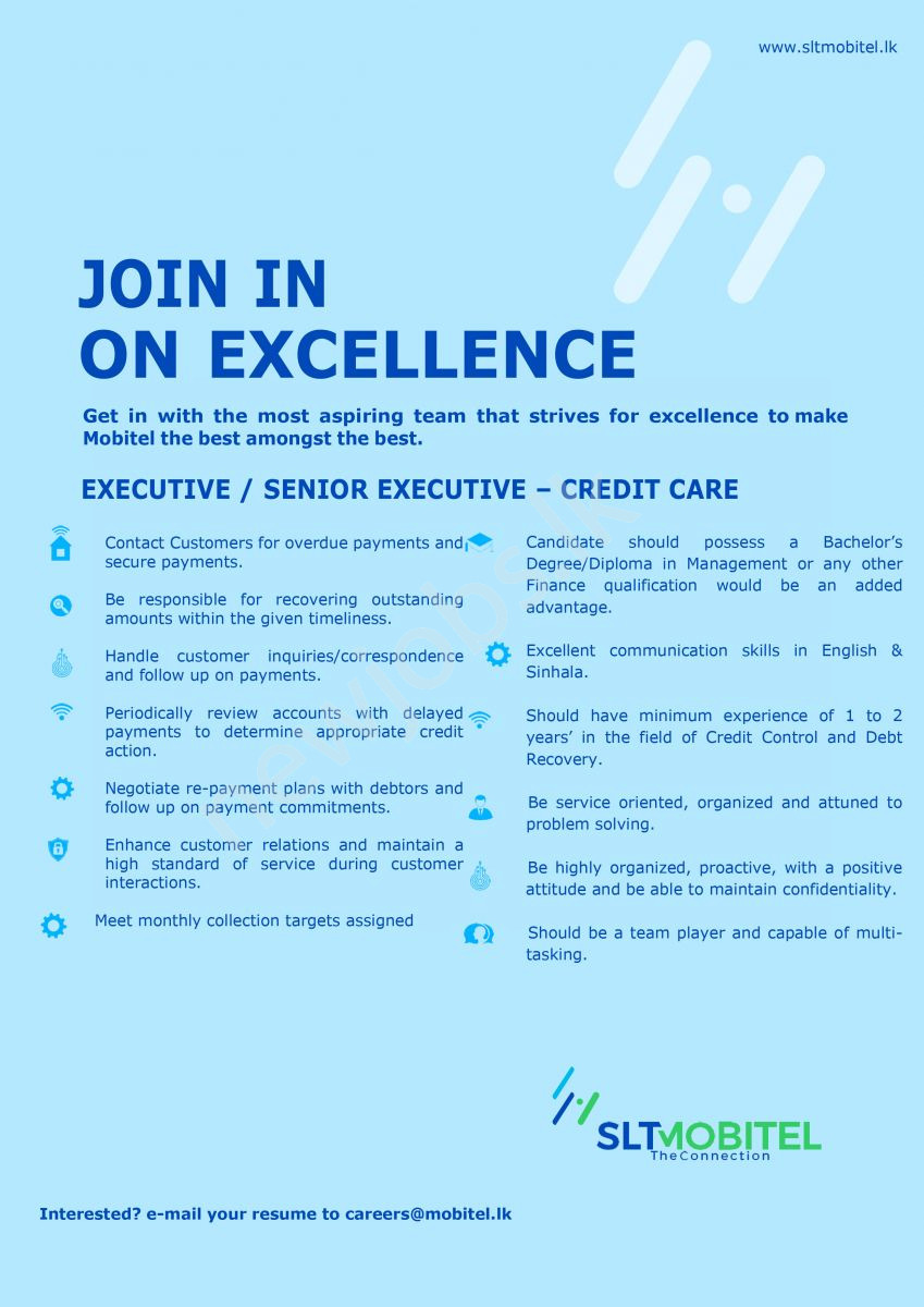 You are currently viewing Senior Executive – Credit Care