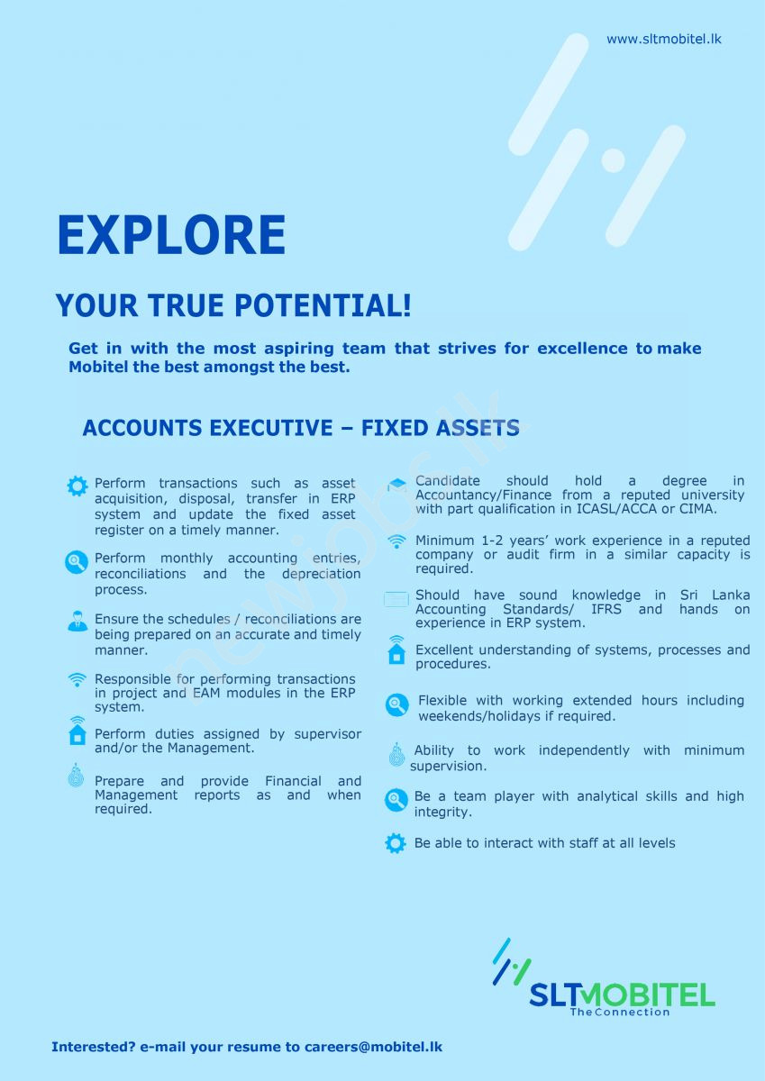 You are currently viewing Accounts Executive-Fixed Assets