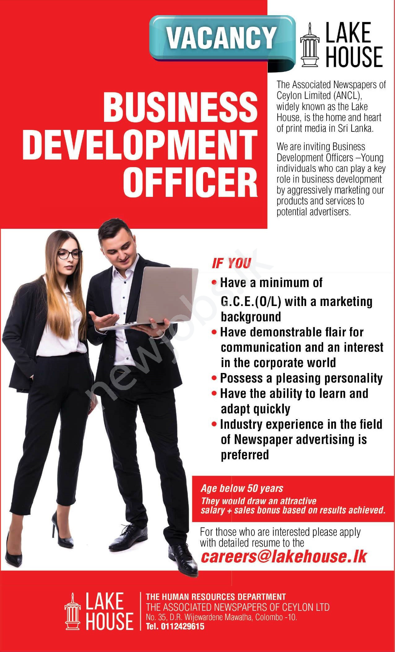 You are currently viewing Business Development Officer